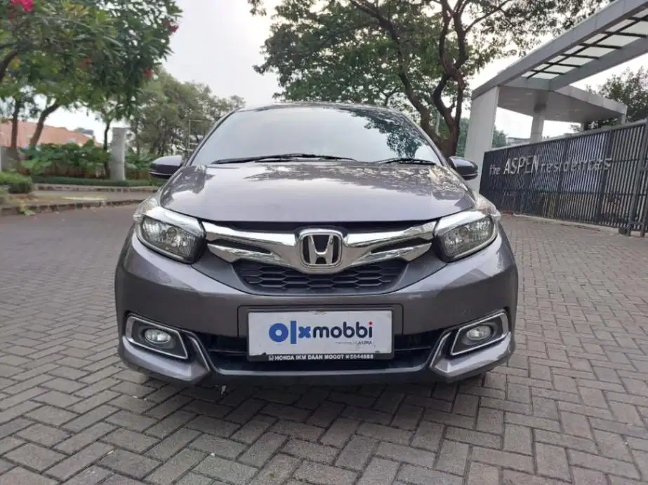 DP RINGAN Honda Mobilio 1.5 E Prestige Bensin-AT 2018 Abu-Abu CCZBB
