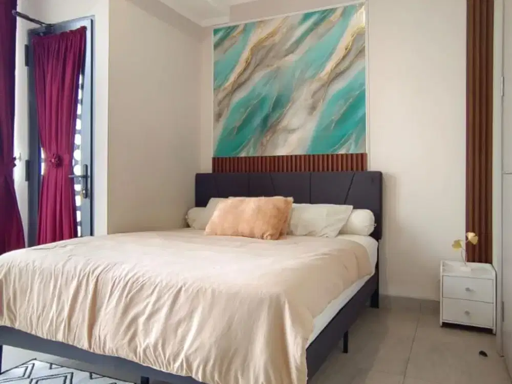 Vky - Disewakan Apartemen Menara Jakarta Kemayoran Tower Equinox 1BR Furnish