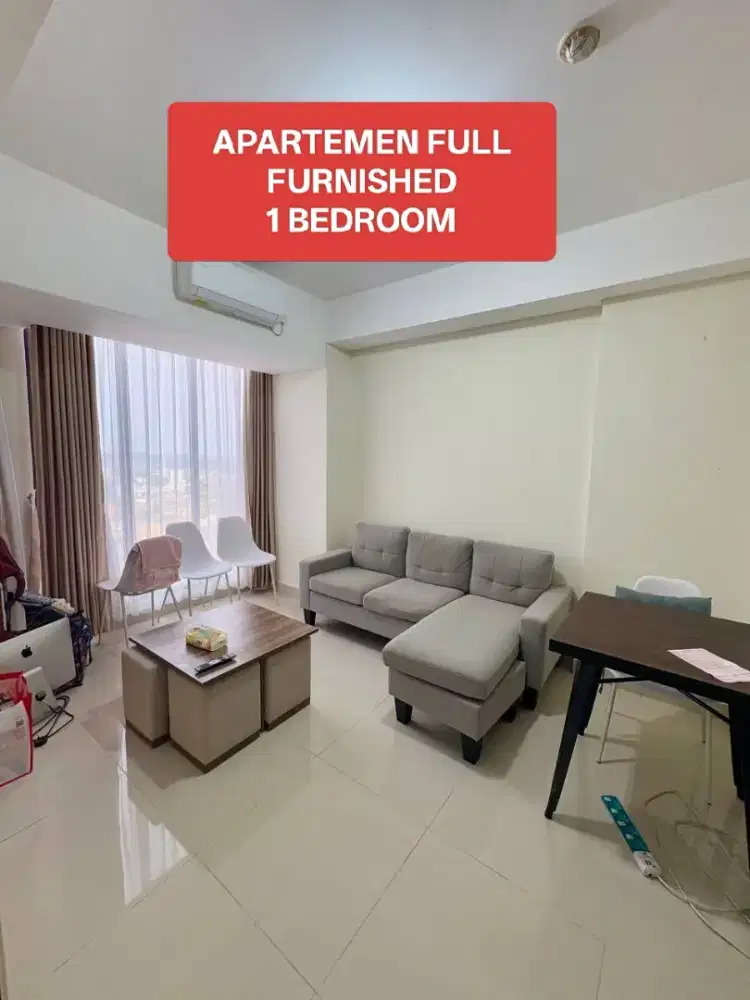 DISEWAKAN APARTEMEN FULL FURNISHED  POLLUX BATAM CENTRE.