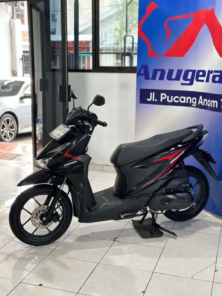 Honda All New Beat Eco Tahun 2024 hitam glossy
