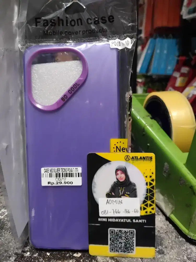 CASE IMD SILVER TECNO POVA 7 | ATLANTIS DAHSYAT