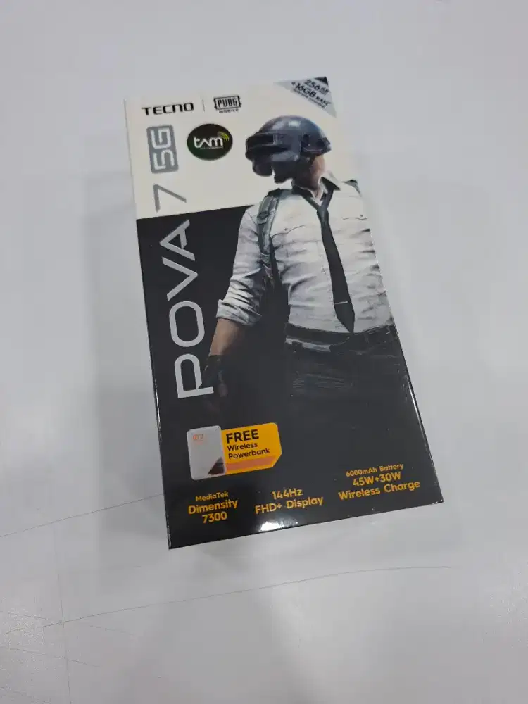 READY STOK TECNO POVA 7 5G RAM 8/256GB NEW SEGEL