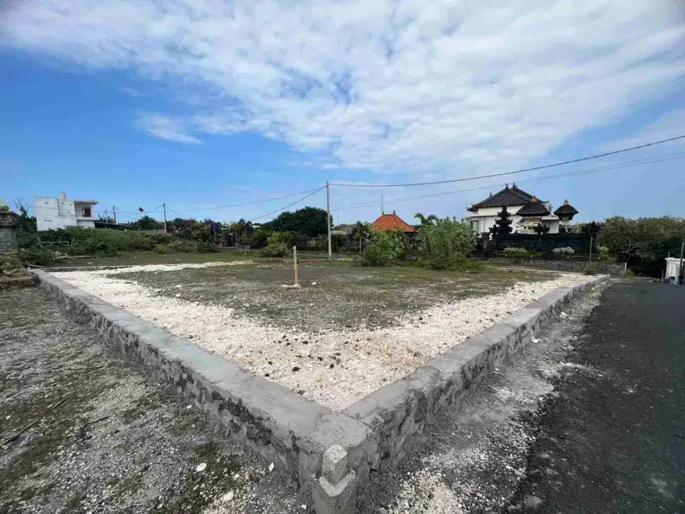 Dijual cepat kavling hoek SHM dekat Nusa Dua Bali