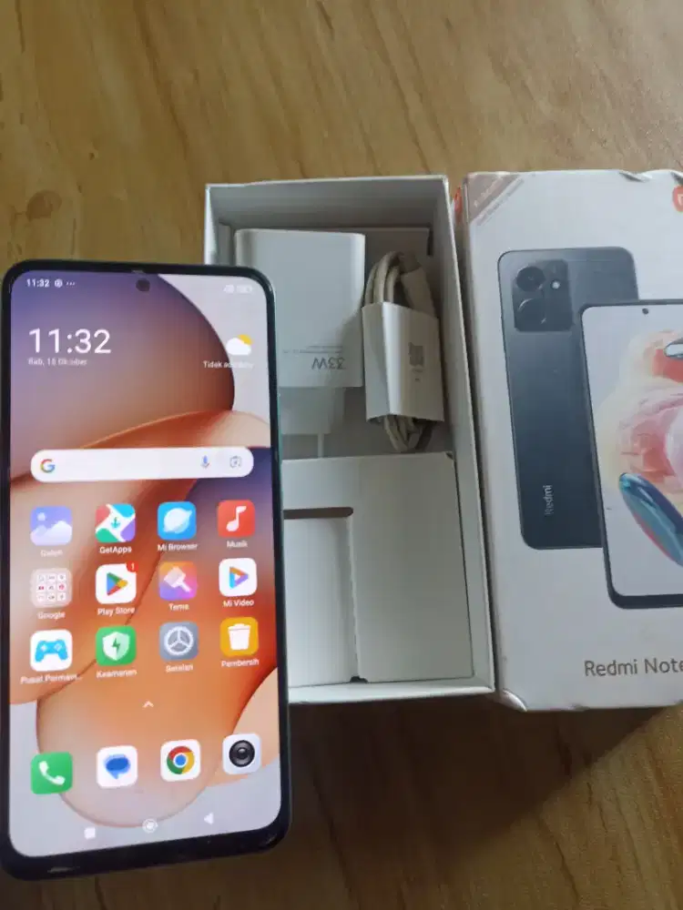Redmi note 12 ram 6/128 fullset bagus