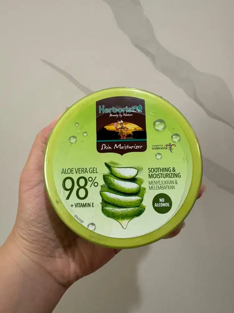 NEW! Herborist Aloevera Gel Pot Aloe Vera 250gr