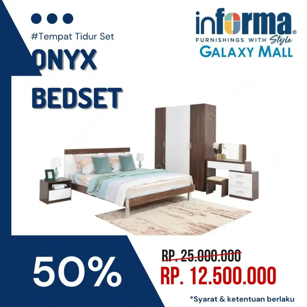 Onyx Bedset Informa