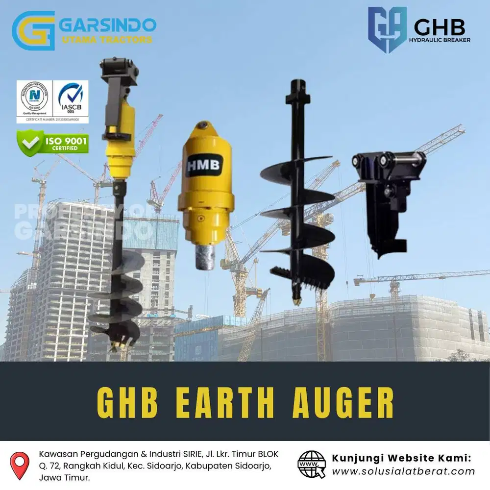 GHB Earth Auger | Surabaya | Harga Terbaik Jawa Timur 2026