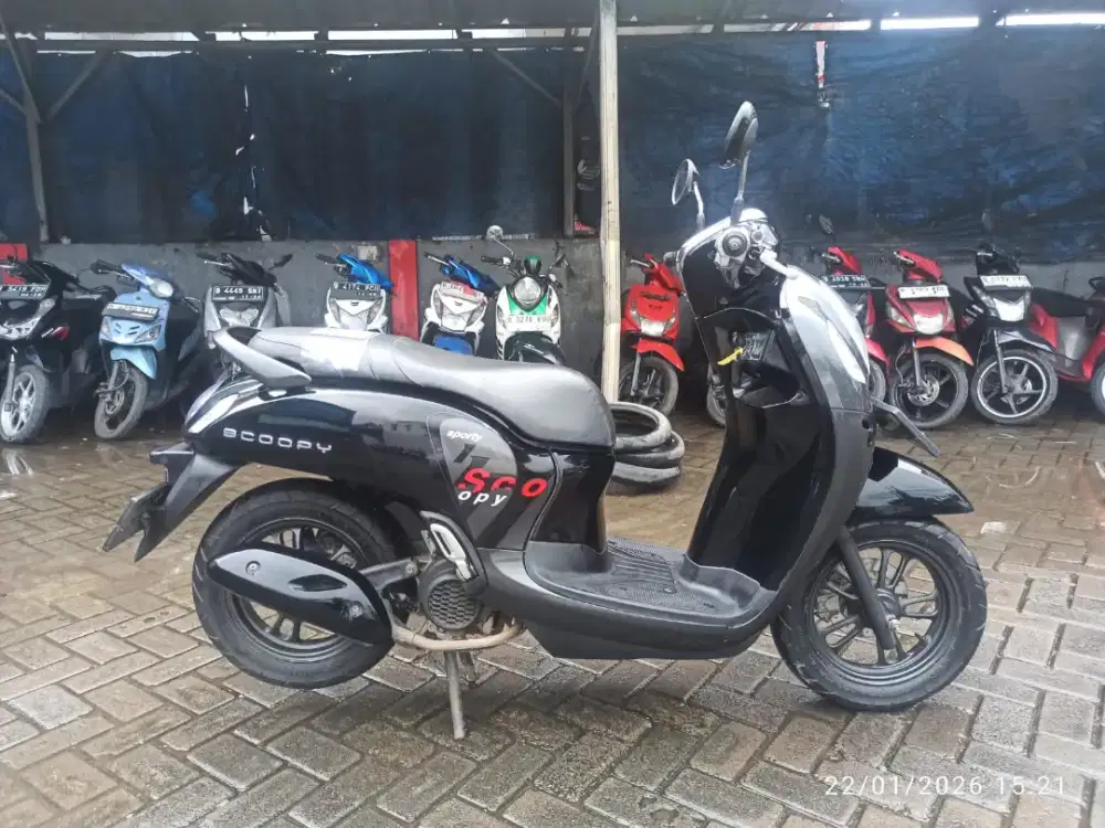 Honda Scoopy Tahun 2022 Surat Komplit
