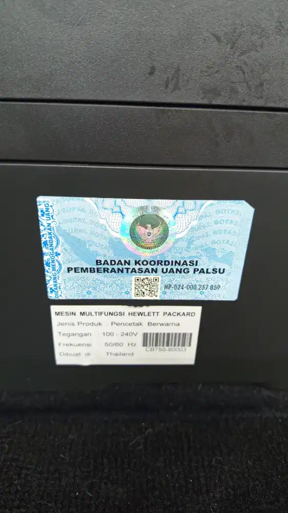 Printer foto copy dan scan