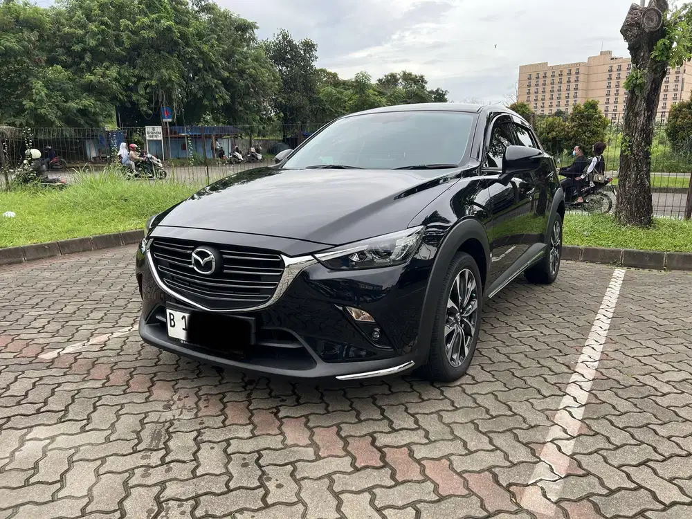 Mazda CX3 2023 1.5 Sport AT Hitam KM 19rb Istimewa Termurah