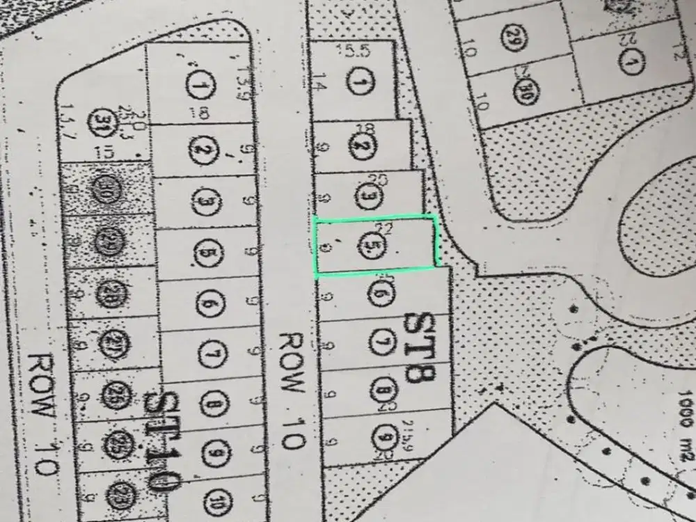 tanah di Perumahan Citraland cluster Stamford Place st, Hadap Selatan Legalitas PPJB