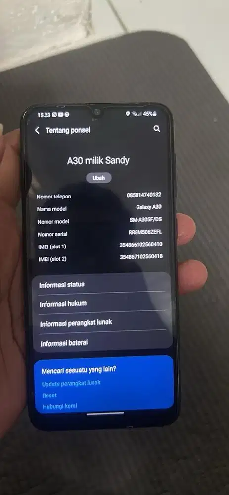 Samsung A 30 Ram 4