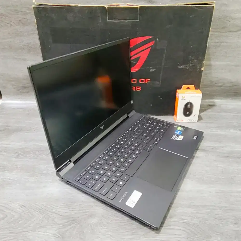 Laptop Gaming HP Victus Slim Core i5 Gen 12 Dual VGA Ram 16GB  Bonus M