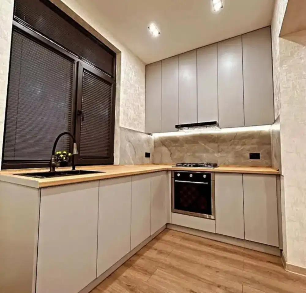 kitchen set dan sofa