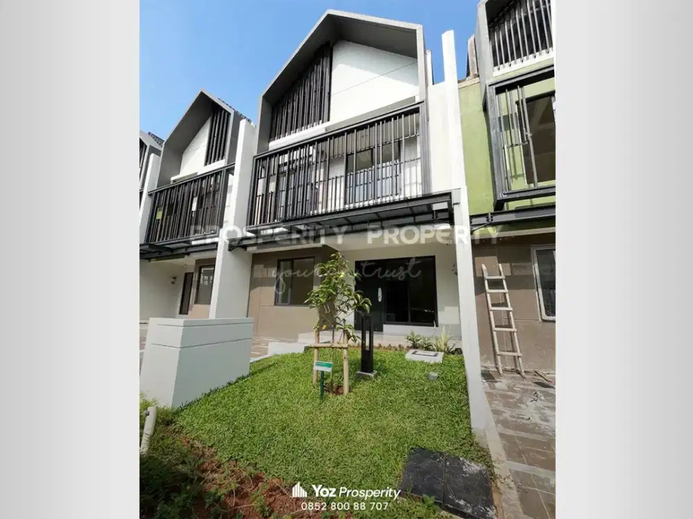 Rumah Brand New 3 Lantai di Cluster Leonora Kawasan Symphonia Summarecon Gading Serpong