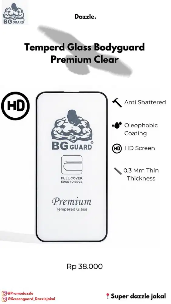 TG Bodyguard Premium Clear