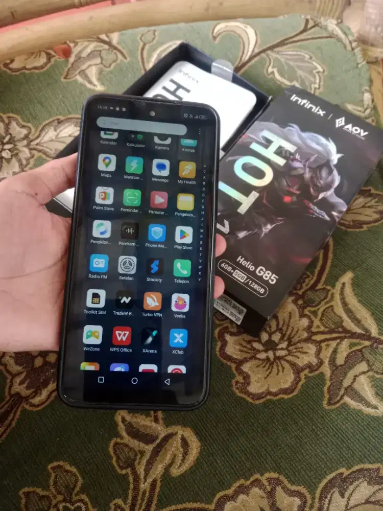 Infinix Hot 12 bagus 6+5/128