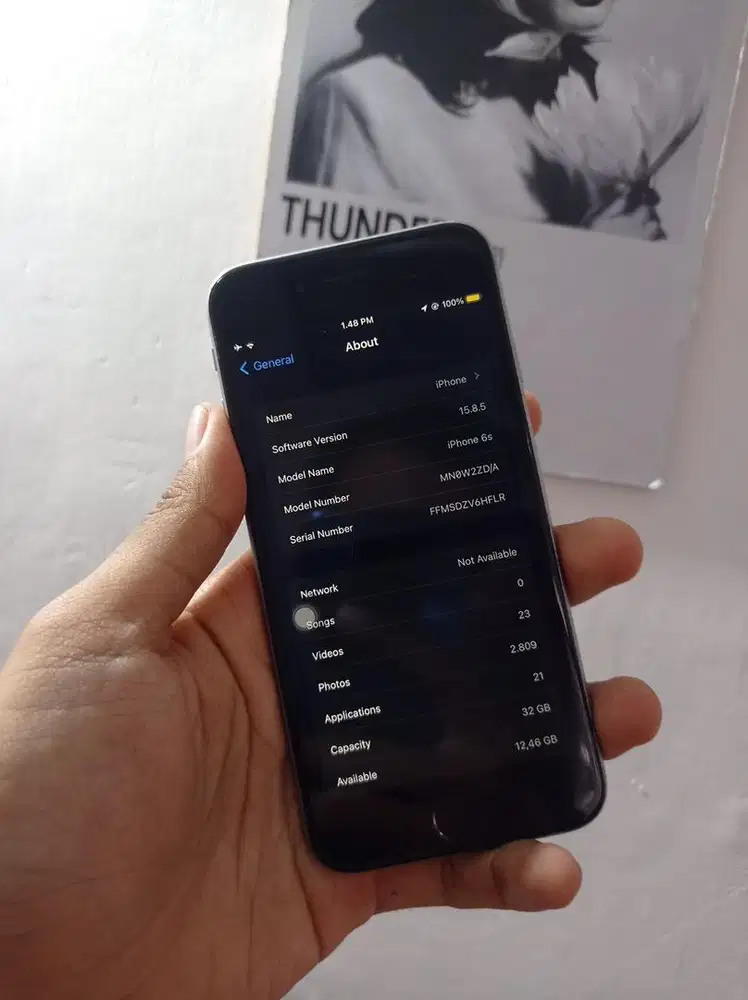 Iphone 6s space grey