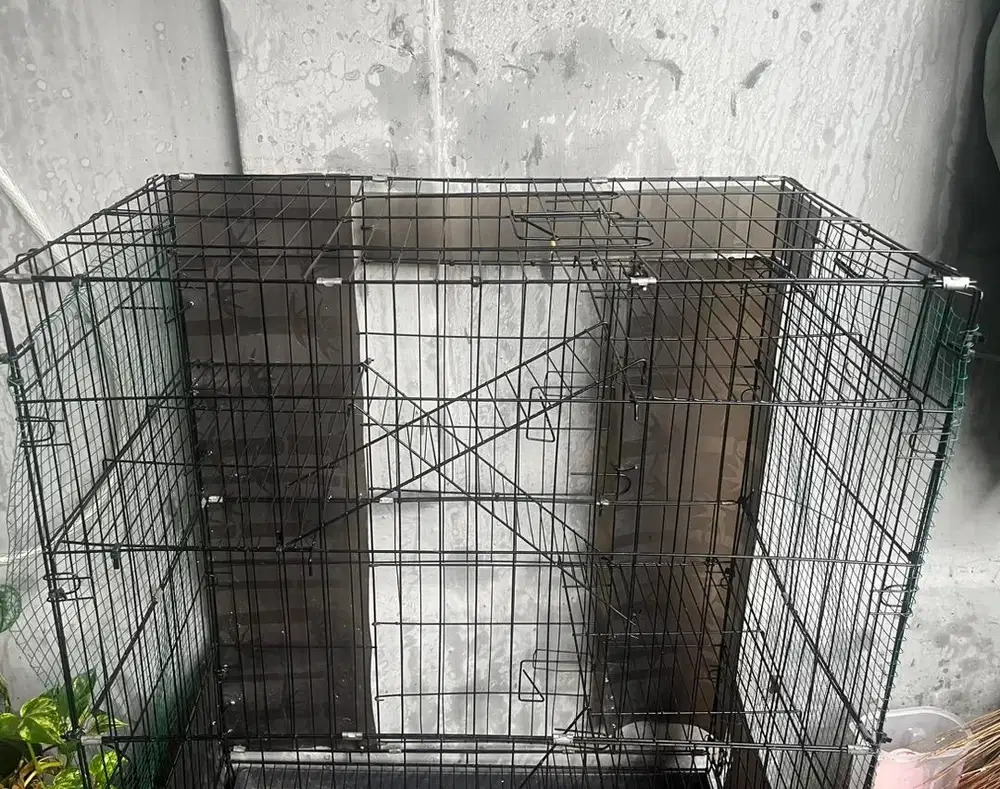 Kandang kucing 3 tingkat