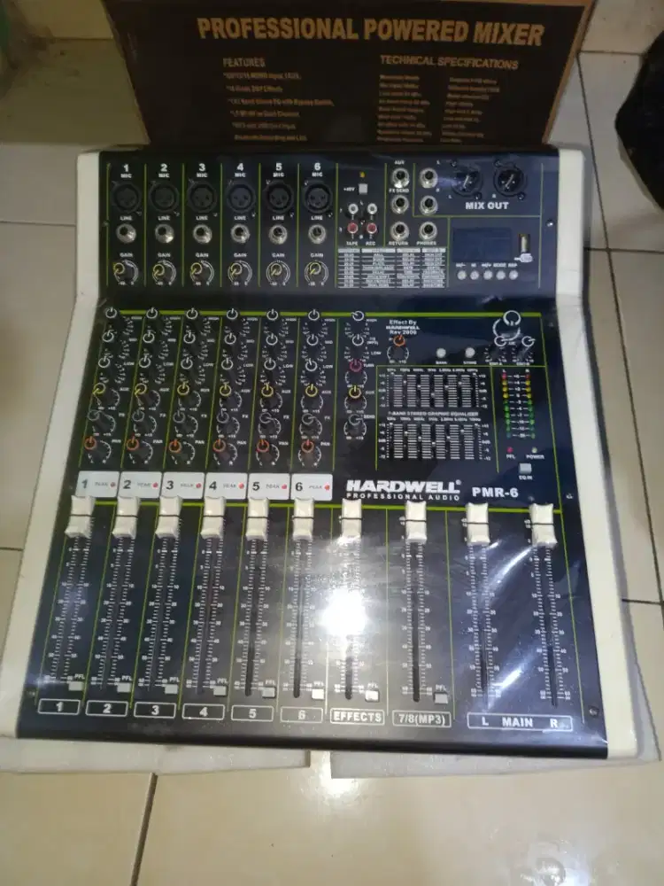 Power mixer hardwell pmr6