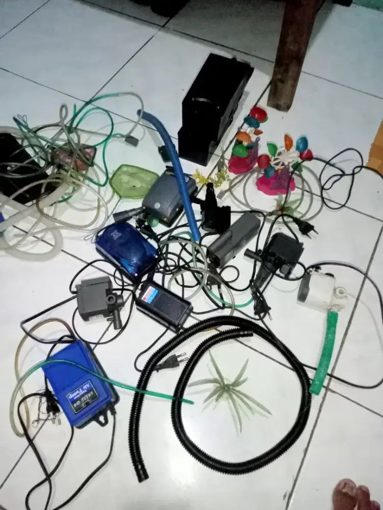 Peralatan aquarium bisa satuan dan borongan