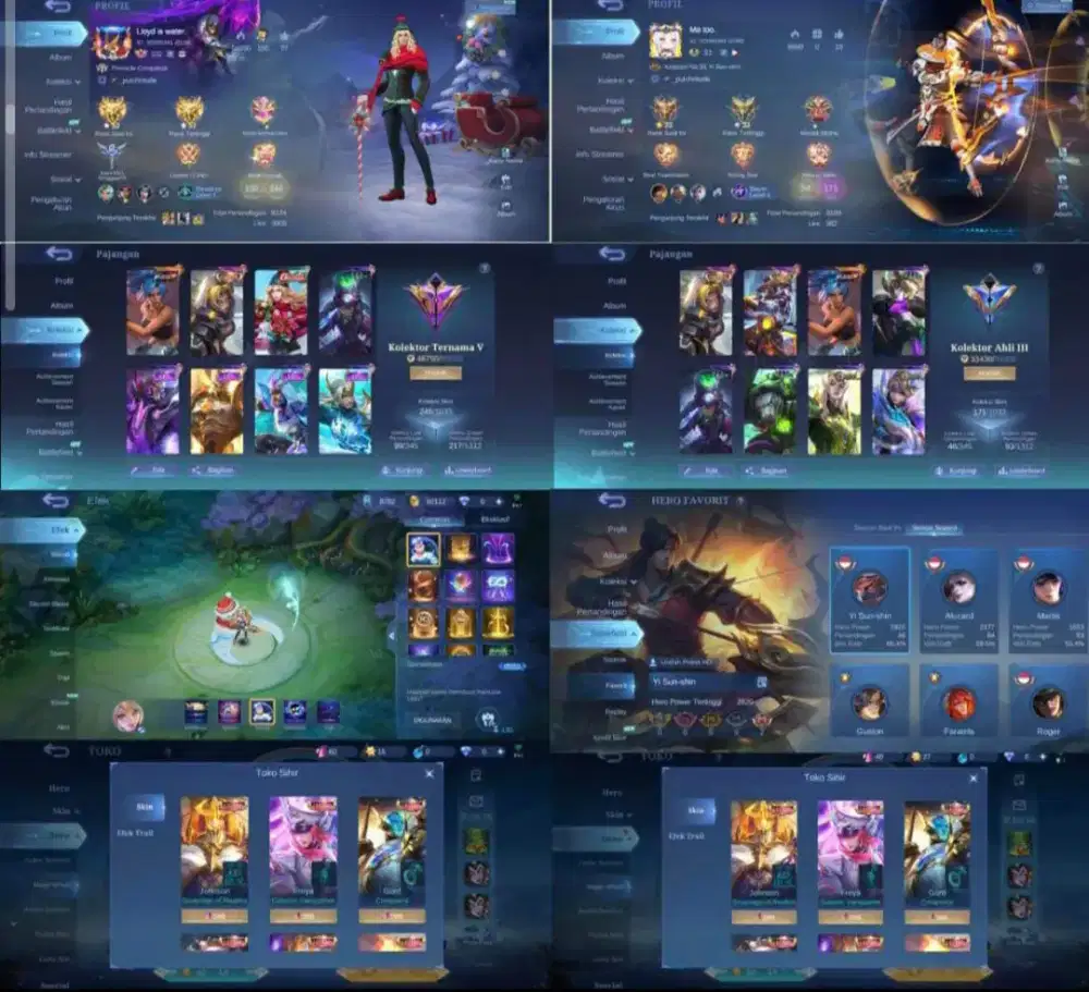 Akun ml spek yss+lance