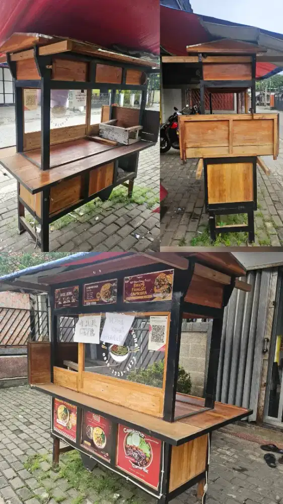 Grobak bakmi atau bakso