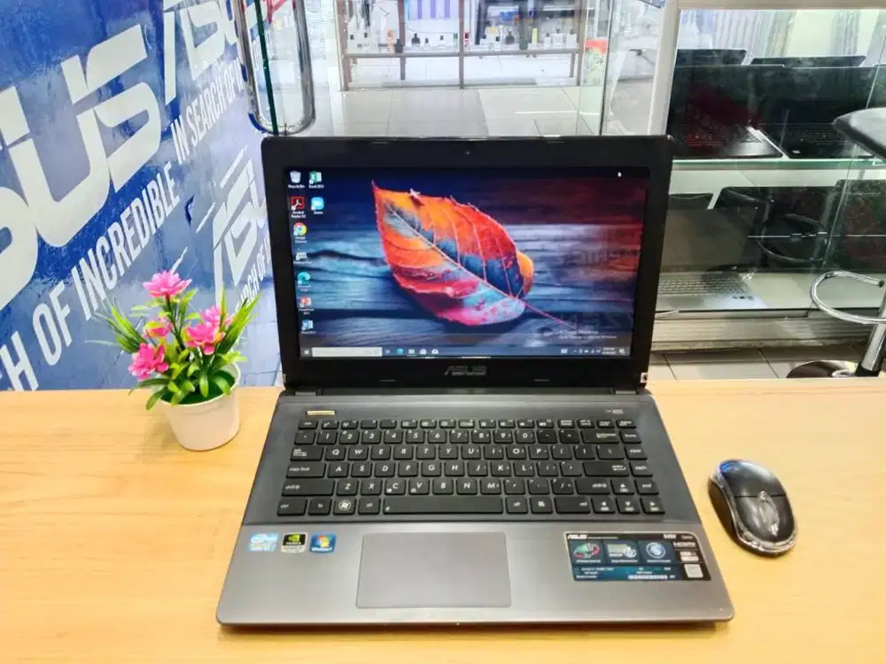 PROMO JANUARY LAPTOP KERJA ASUS K45V CORE i7 RAM 8GB SIAP PAKAI