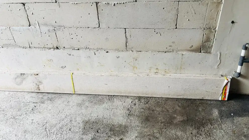 Sisa material pembangunan rumah