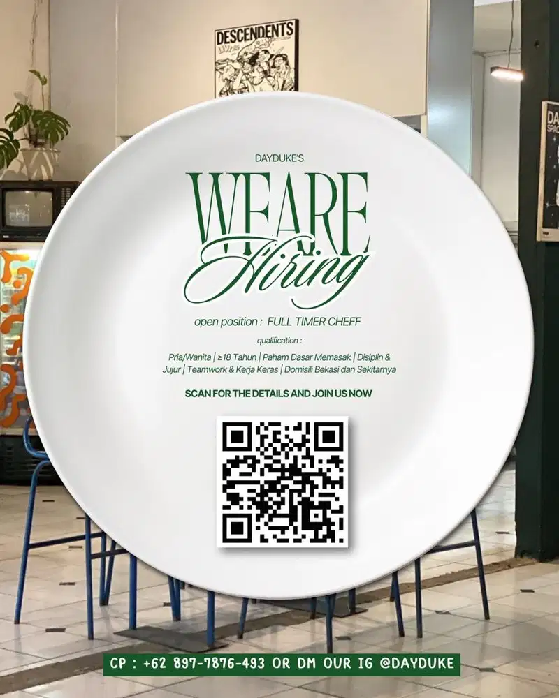 loker pramusaji warkop dayduke