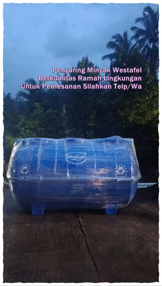 grestrep - gres trep - grease trep frp - penyaring minyak