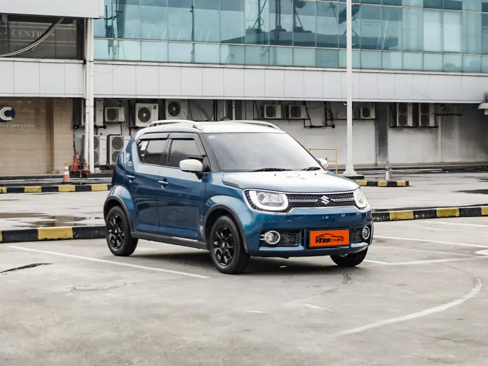 SUZUKI IGNIS GX 1.2 MATIC 2018 BIRU GENAP