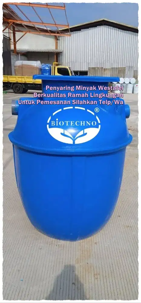 grestrep - gres trep - grease trep frp - penyaring minyak