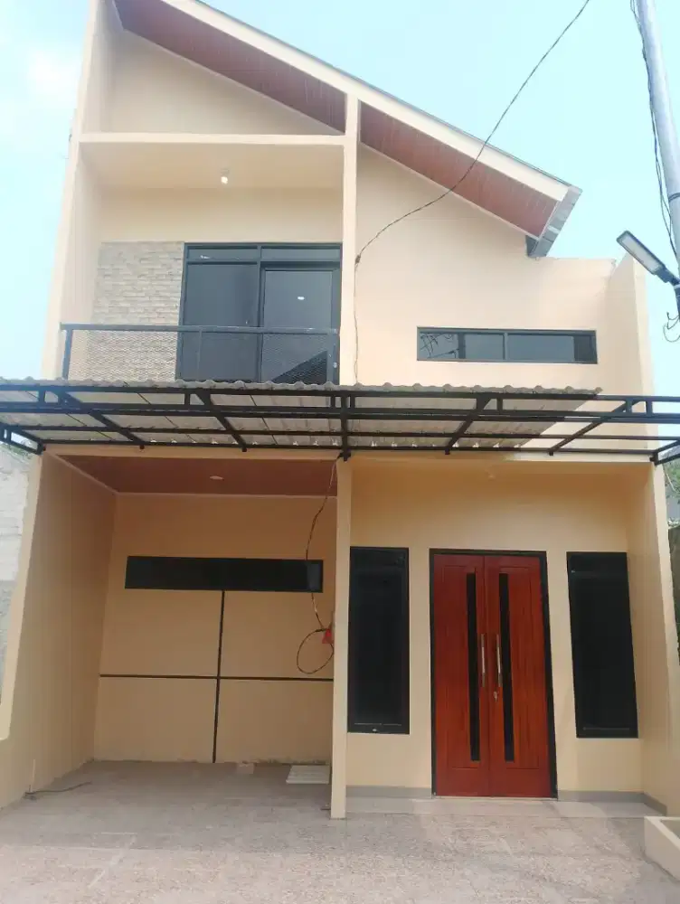 Over Kredit Rumah 2 lantai Cicilan 4 jutaan dekat Toll Sawangan