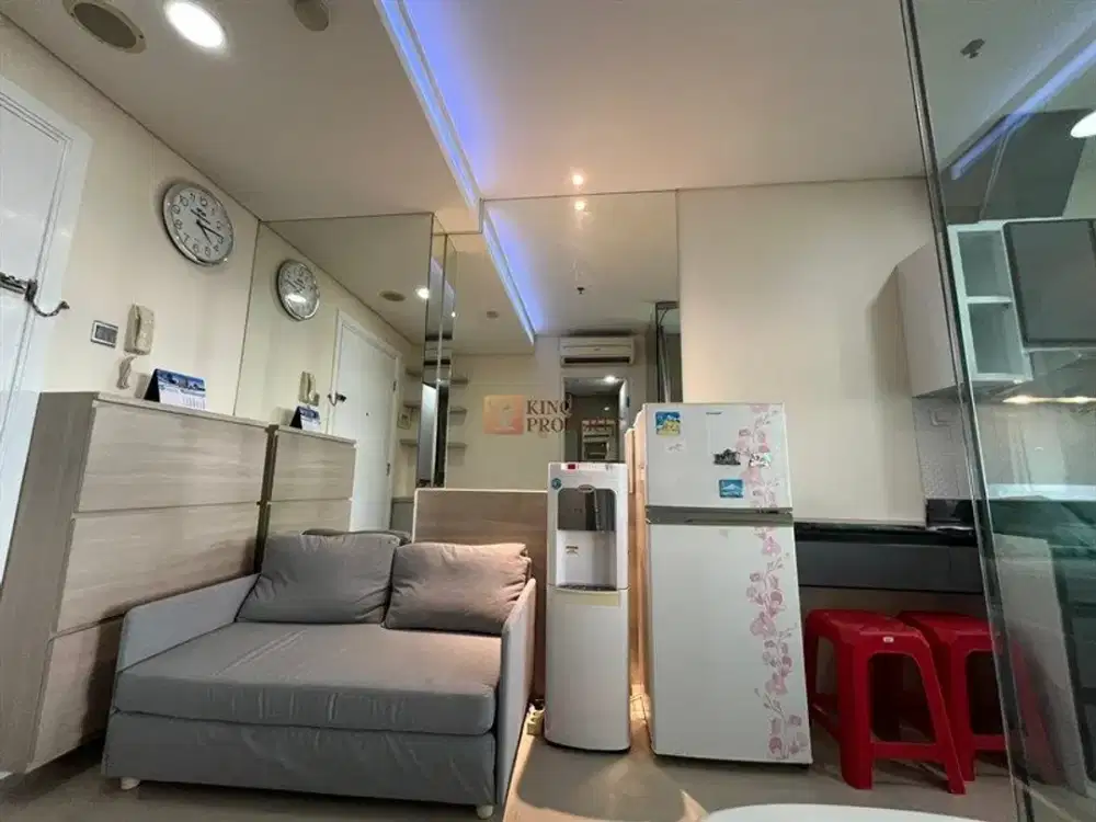 DISEWAKAN 1BR MADISON PARK POOL VIEW, FURNISHED INTERIOR BAGUS, DEKAT CENTRAL PARK & TAMAN ANGGREK, JAKARTA BARAT