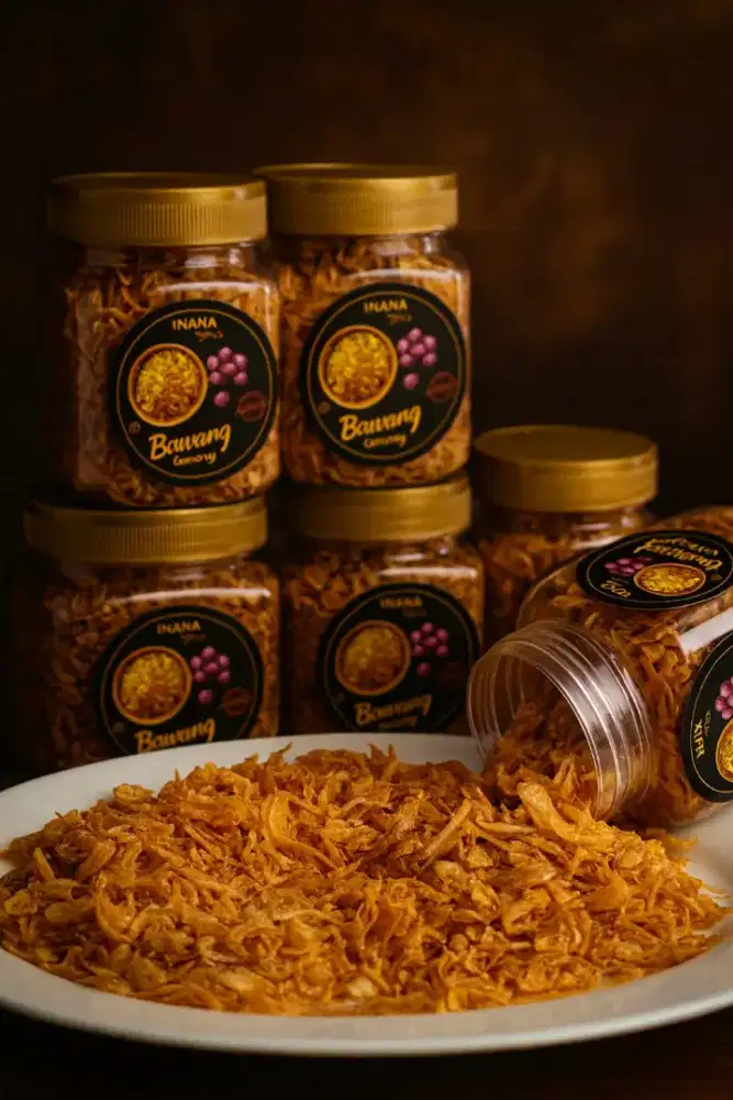 Bawang goreng murni hand made