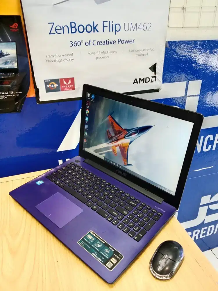 PROMO JANUARY LAPTOP SEKOLAH ASUS X553M RAM 2GB HDD 500GB SIAP PAKAI