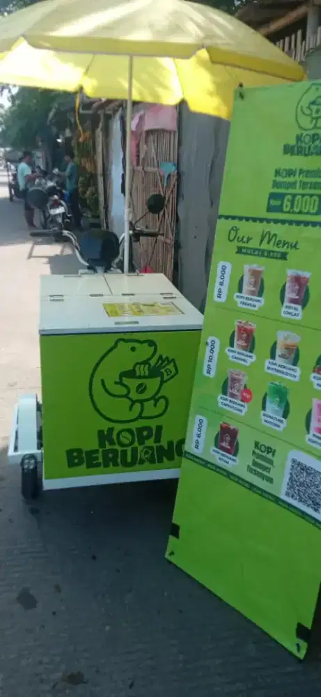 Dibutuhkan barista kopi keliling