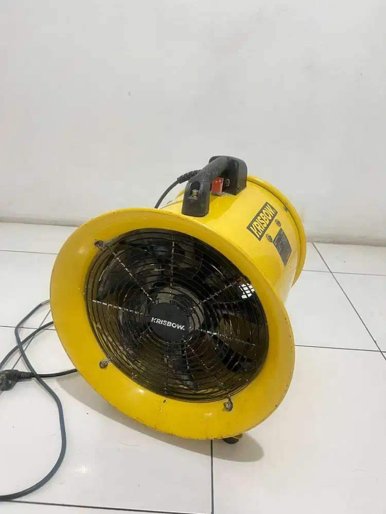 Blower Ventilator Krisbow 12 Inch 300mm 500W + Lengkap dengan Duct