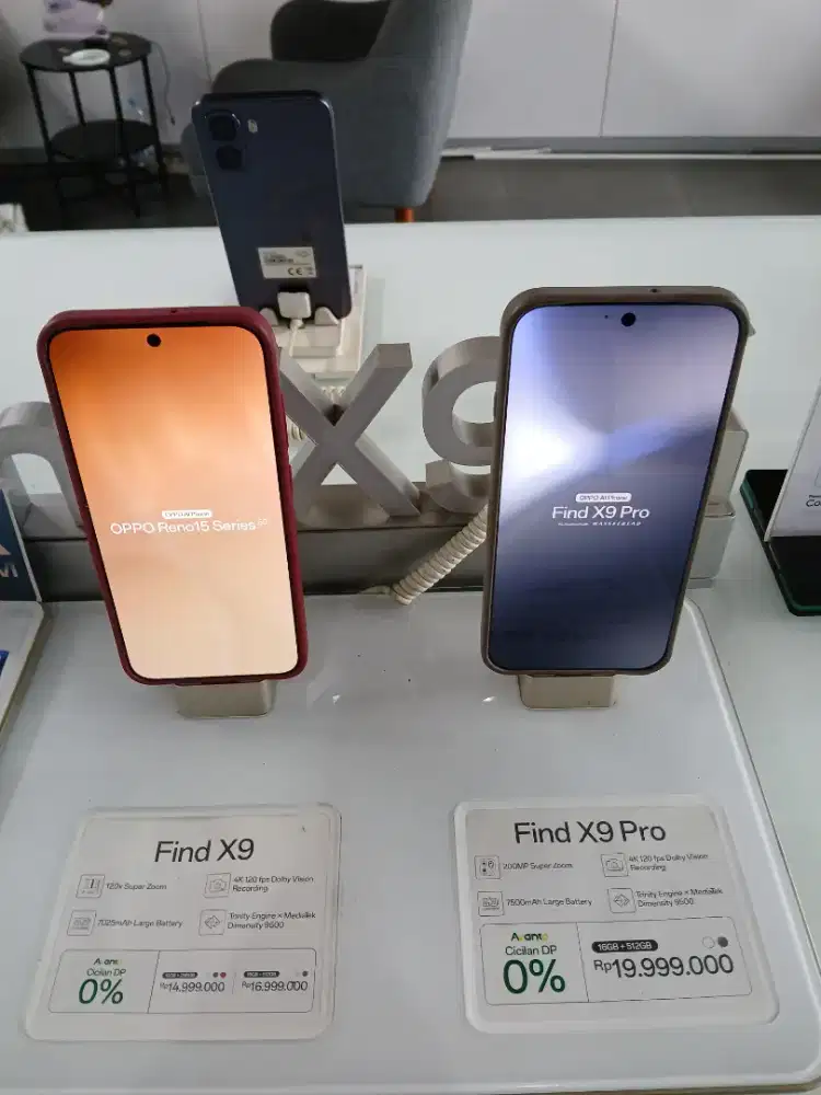 OPPO FIND X 9 SERIS 12/256 PROMO BUNGGA 0%