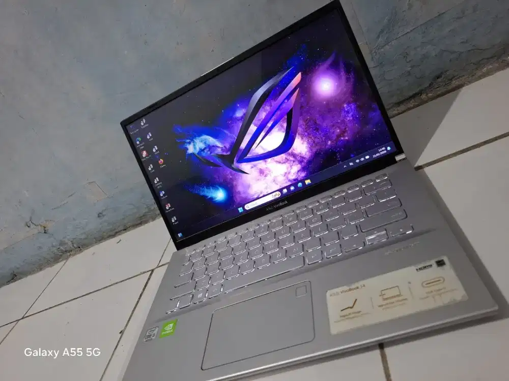 Laptop Asus Vivobook i5 Gen 10th/Ram 8gb/Ssd 512gb/Nvidia