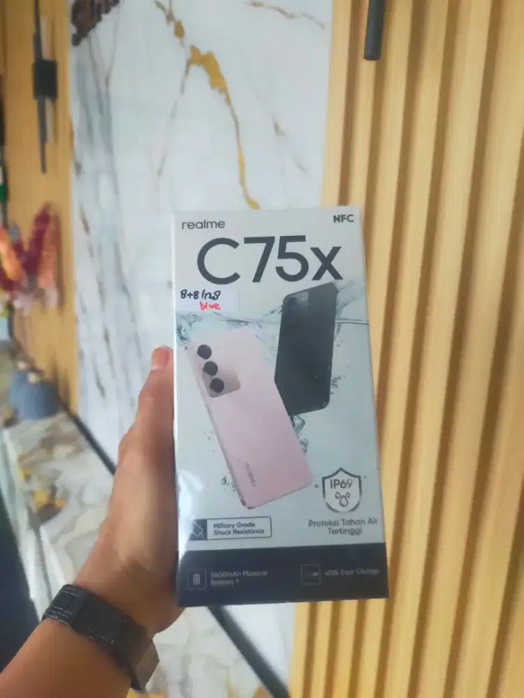 Realme c75x 8+8/128