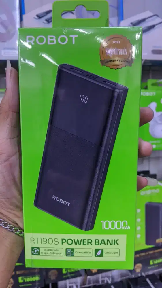 POWER BANK 10.000mAh ROBOT RT190S