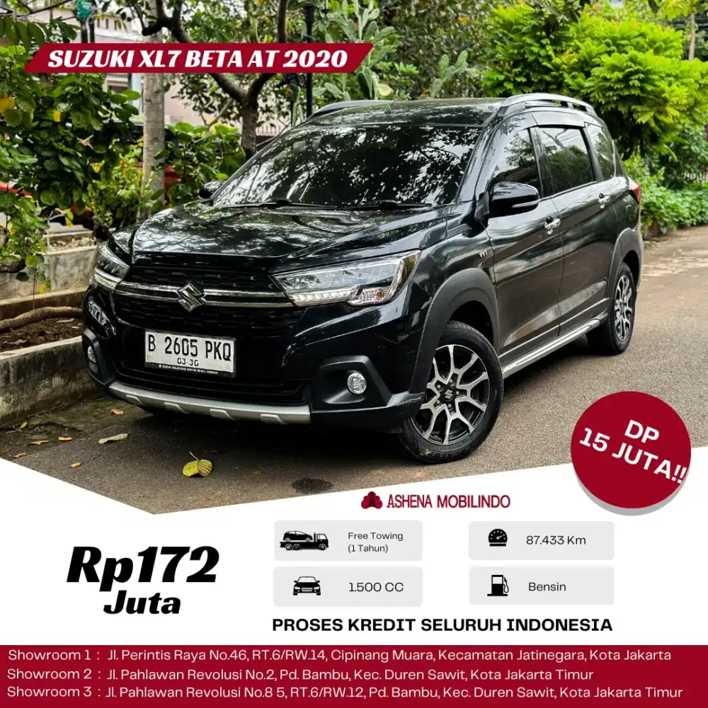 Xl7 Beta AT 2020 Hitam DP 15jt Cash Atau Kredit Terbaik SeOLX!