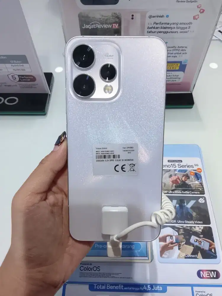 Promo Kredit Oppo Reno 15 new Series Bunga 0%Gratis 2x Angsuran
