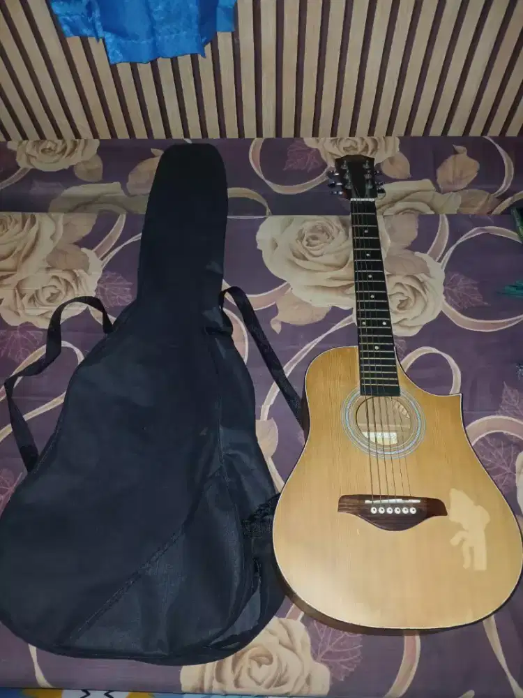 Gitar akustik kowe 3/4 model cowboys tanbes original