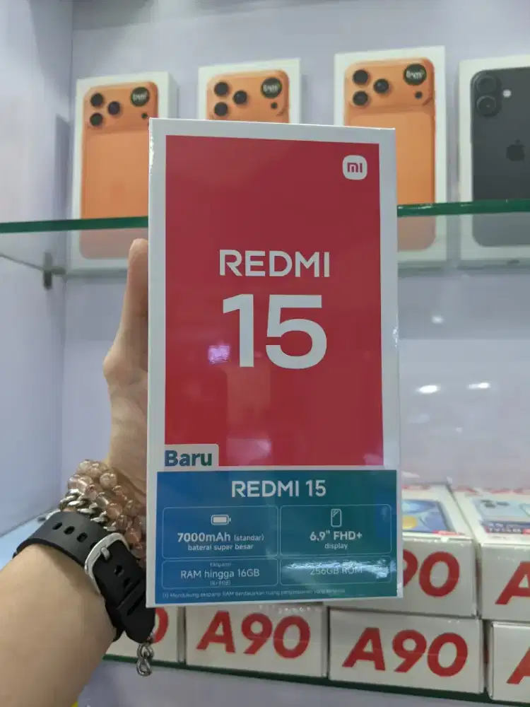 Redmi 15 8+8/256 6.9inch Baru