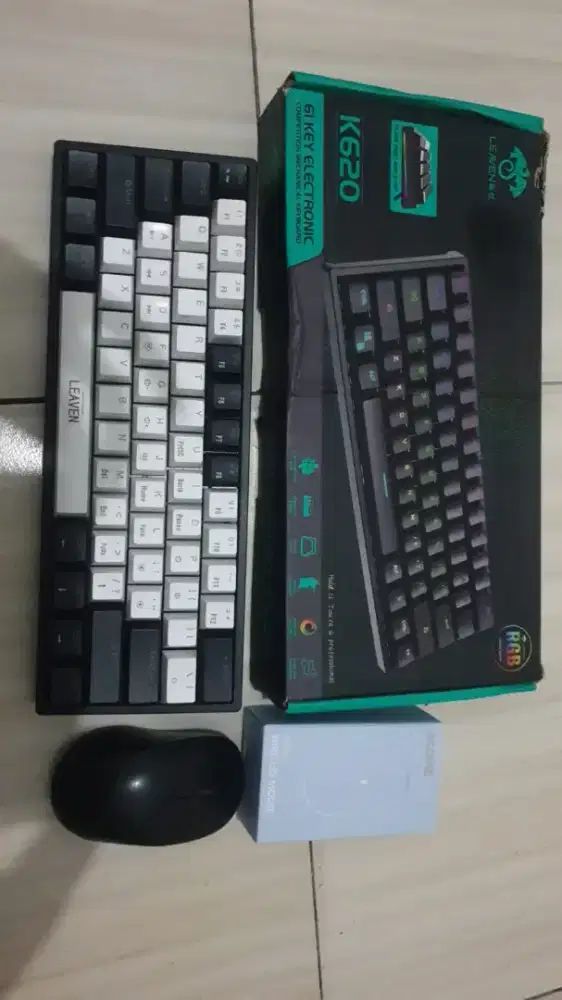 Keyboard Mechanical+Mouse wirelles