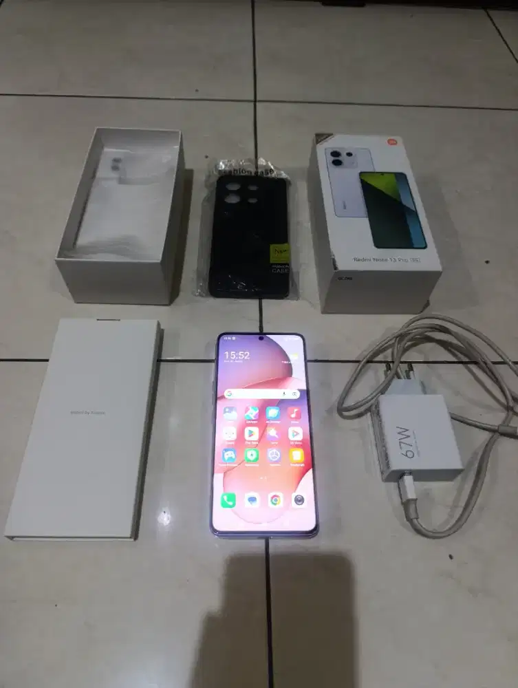 Xiaomi Redmi Note 13 Pro 5g Ram 8/256 Lengkap & Normal banyak bonusnya