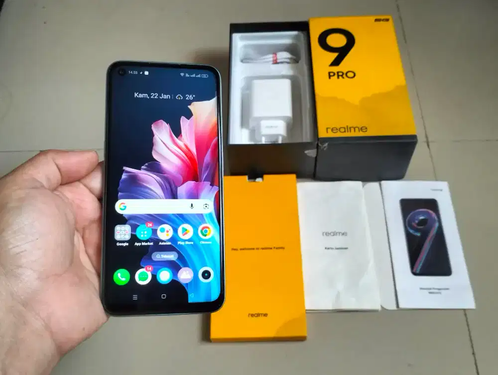 BU REALME 9 PRO 5G RAM 8GB+4GB/128GB 6,6in Finger 64MP Snapdragon NFC
